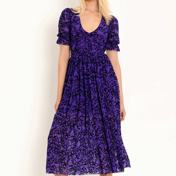PURPLE RAIN STELLAR DRESS - Picture 1 of 6